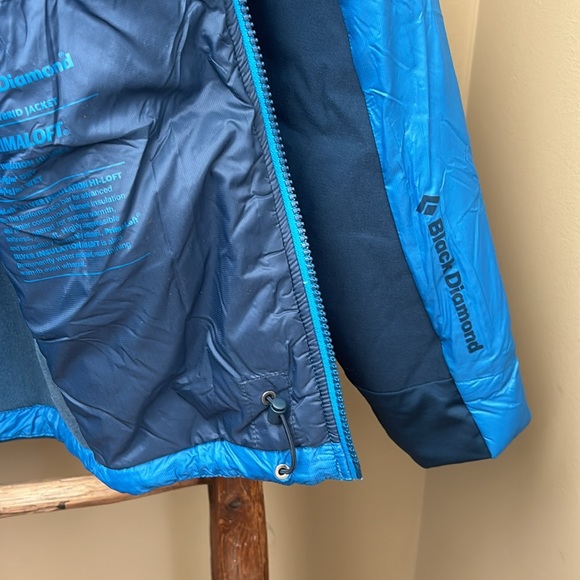 NWT Black Diamond Men's Access Hybrid Jacket Sapphire Blue Size Small - Picture 11 of 14